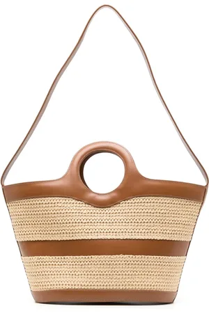 Hereu Nasta raffia tote bag