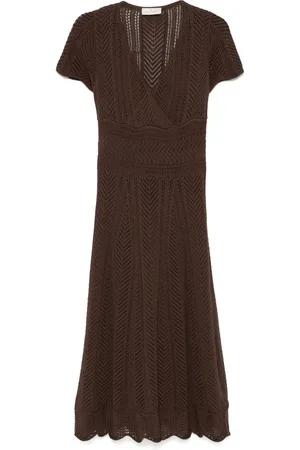 BRUNO MANETTI Knitted midi dress