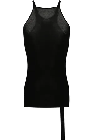 Rick Owens Racerback cotton tank top