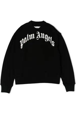 Palm Angels Logo-print crew-neck sweatshirt