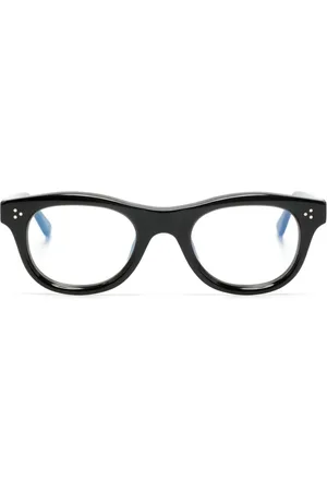 LESCA Square-frame acetate glasses