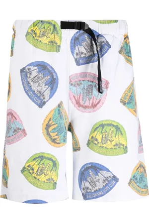 Billionaire Boys Club Graphic-print cotton shorts