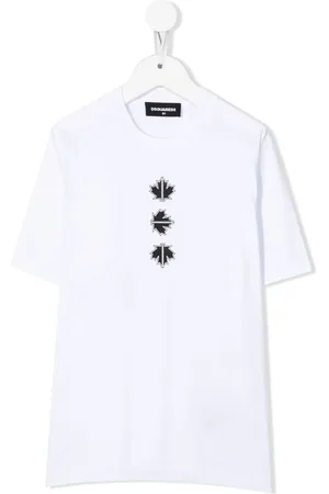 Dsquared2 Maple-leaf cotton T-shirt
