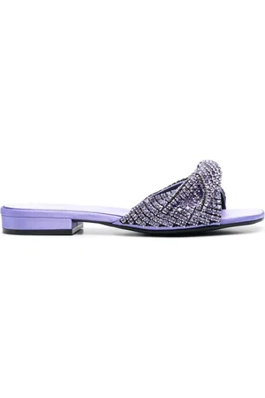 Sergio Rossi Crystal-embellished sandals