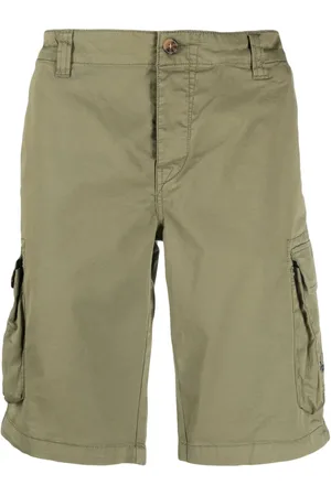 MC2 SAINT BARTH Knee-length cotton cargo-shorts