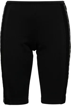 Dsquared2 Logo-appliqu?? biker shorts