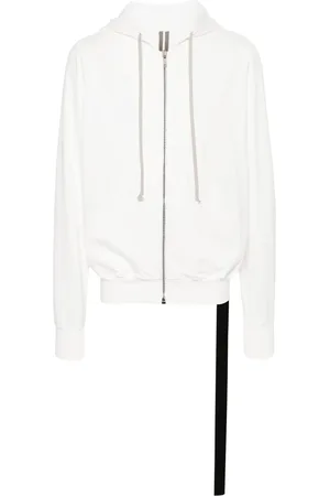 Rick Owens Zip-up cotton hoodie