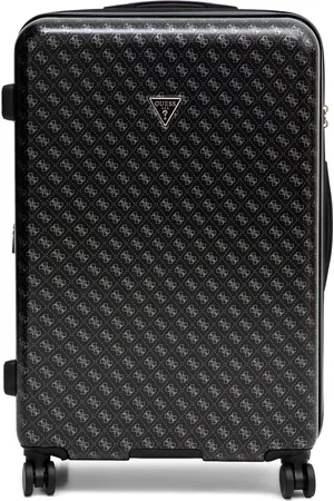 Guess Monogram-pattern luggage