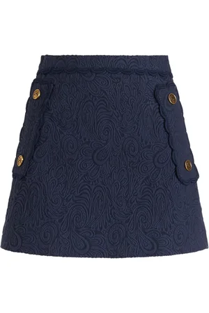 Etro Paisley-jacquard A-line miniskirt