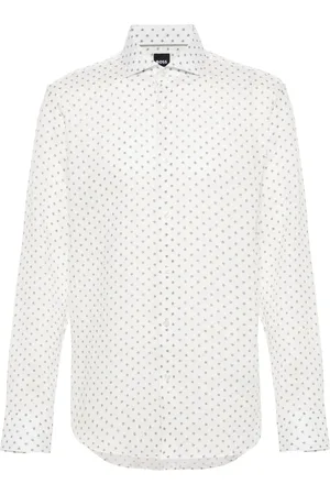 HUGO BOSS Polka-dot print shirt