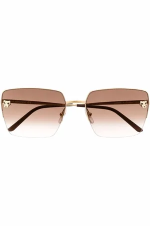 Cartier Panthère square-frame sunglasses