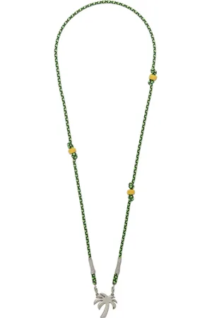 Palm Angels Palm tree-motif necklace