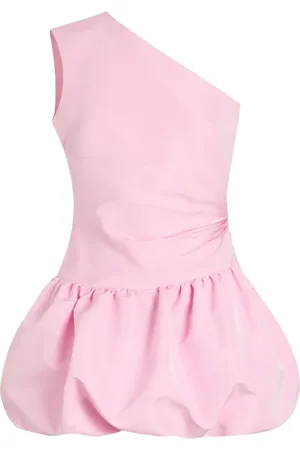 Patou One-shoulder bubble mini dress