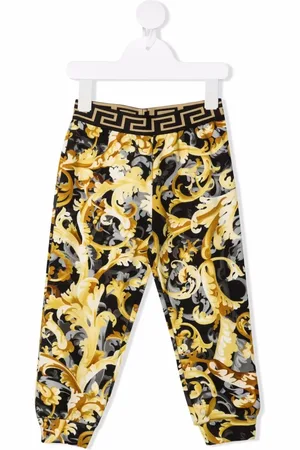 VERSACE Baroque-print track pants