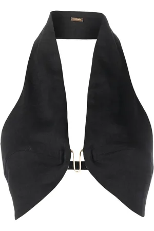 Cult Gaia Halterneck crop top