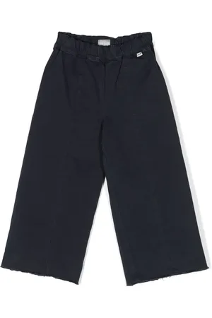Il gufo Elasticated wide-leg trousers