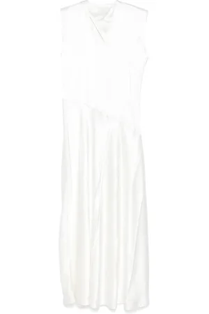 Jil Sander Satin midi dress