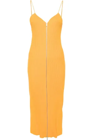 Jil Sander Knitted zip-up dress