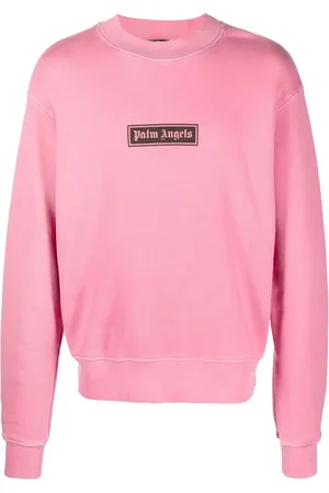Palm Angels Logo-print cotton sweatshirt
