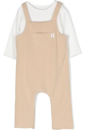 TEDDY & MINOU Long-sleeve dungaree set
