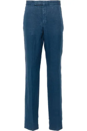 Ralph Lauren Chester hemp tapered trousers