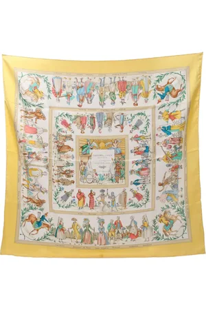 Hermès X Fran??oise De La Perriere 2000s Costumes Civils Actuels scarf