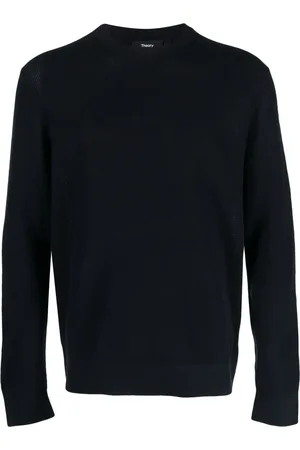 THEORY Crew-neck long-sleeve jumper