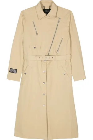 KSUBI Incognito Biker twill trench coat