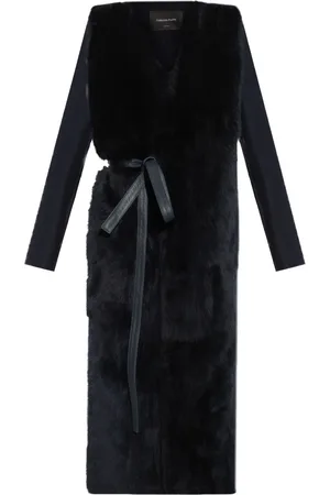 Fabiana Filippi Belted single-breasted coat