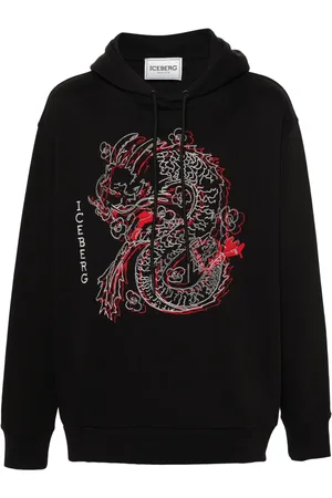 Iceberg Embroidered-design hoodie