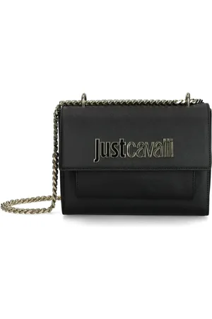 Roberto Cavalli Logo-plaque shoulder bag