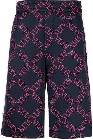 VALENTINO GARAVANI All-over logo-print shorts