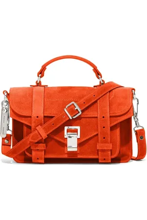 Proenza Schouler PS1 Tiny suede satchel bag