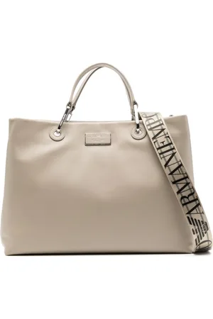 Emporio Armani Medium MyEA eco-leather shopper bag