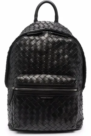 Officine creative Armor woven leather backpack