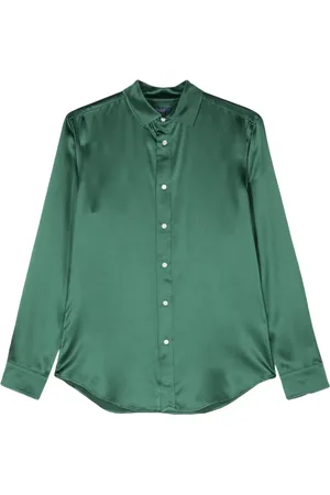 Ralph Lauren Long-sleeved silk shirt