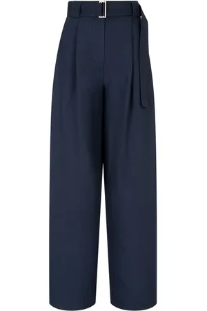 Studio Tomboy Belted tuck trousers