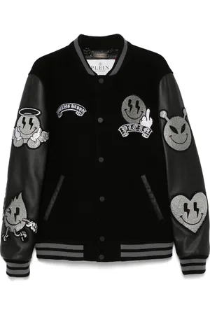 Philipp Plein Smile-motif jacket