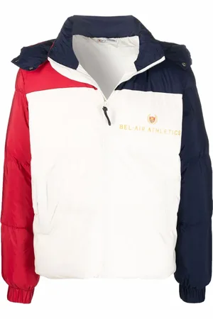BEL-AIR ATHLETICS Padded tricolour jacket