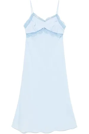 VIVETTA Lace-trim midi dress