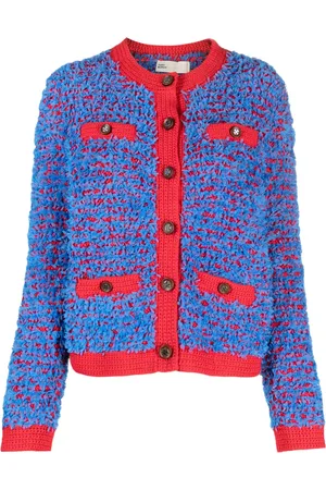 Tory Burch Ruffled button-up cardigan