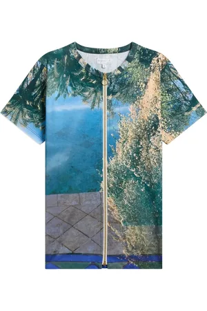 AGNÈS B. Reflet ?? Marrakech-print cotton T-shirt