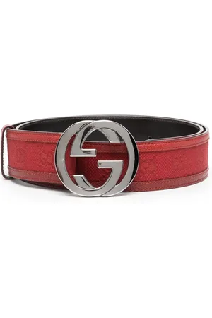 Gucci 2010s interlocking GG buckle belt