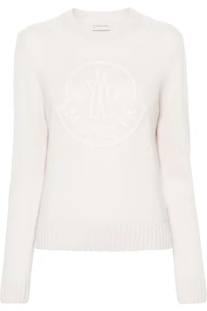 Moncler Logo-embroidered crew-neck jumper
