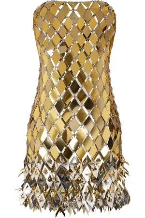 Paco rabanne Tassel-embellished mini dress