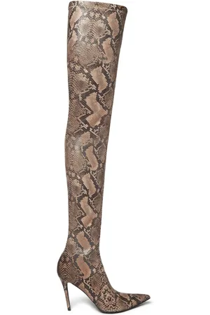 Stella McCartney Stella Iconic python-print boots