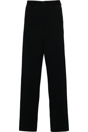 Giorgio Armani Textured tapered trousers