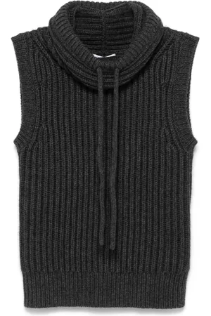 Michael Kors Funnel-neck cashmere top