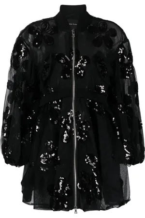 Simone Rocha Sequin-embellished tulle coat