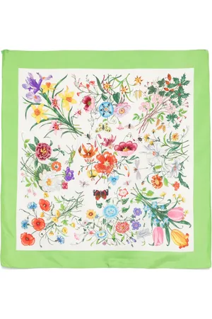Gucci X Vittorino Accornero 1970s Giardini di Seta scar
